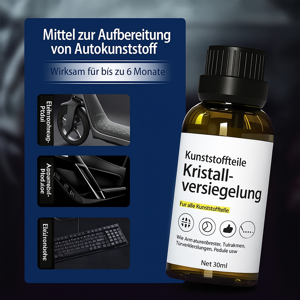 LBMLBM™ Kristallbeschichtung für Kunststoffteile & Kunststoff-Auffrischer, Kunststoffteile-Kristallbeschichtung