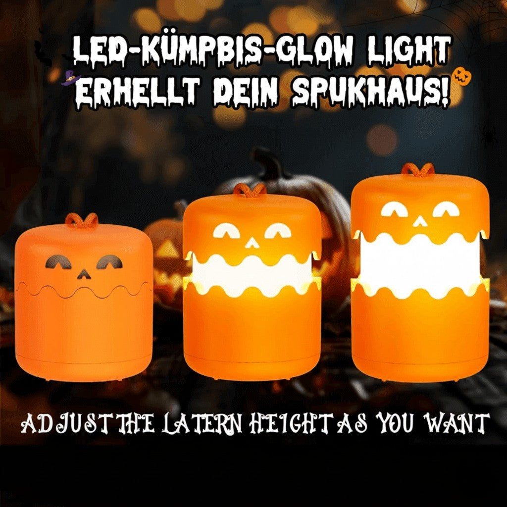 🟨🔥 Letzter Tag 50 % Rabatt 🔥Halloween-Kürbis-Laterne, faltbare Jack-O'-Lantern