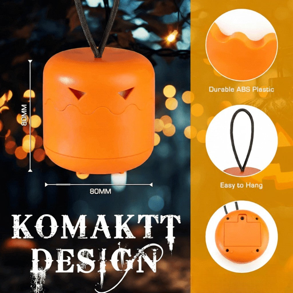 🟨🔥 Letzter Tag 50 % Rabatt 🔥Halloween-Kürbis-Laterne, faltbare Jack-O'-Lantern