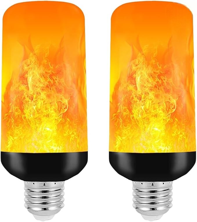 🟨🔥Autumn ambiance decor LED Flame Bulb🎃