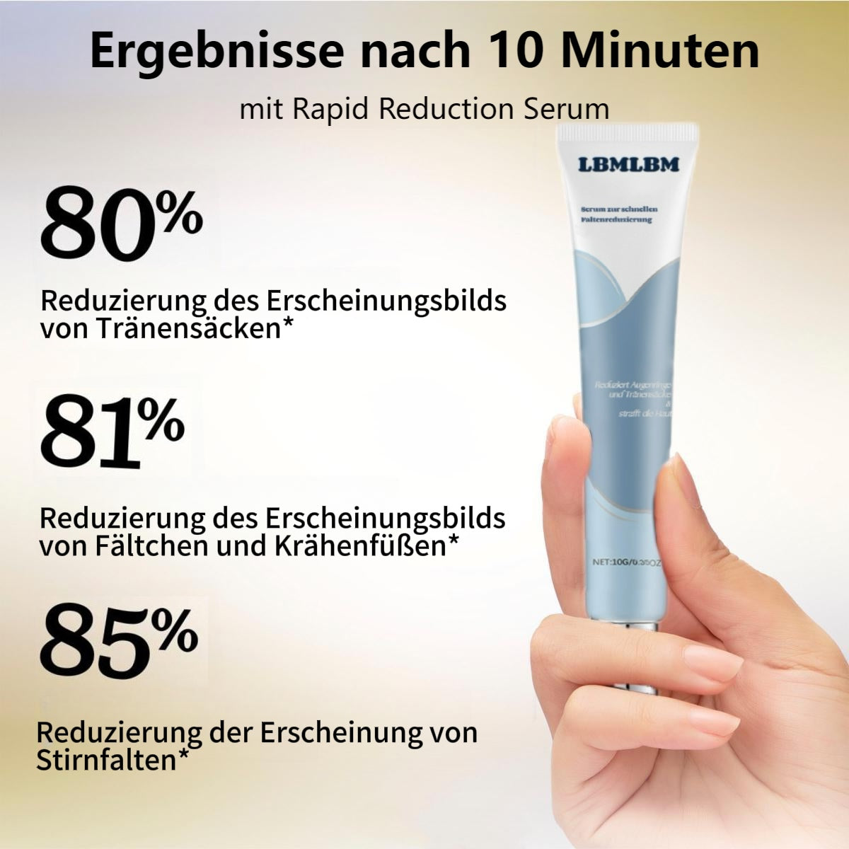 đ©LBMLBMâą Serum zur schnellen Faltenreduzierung