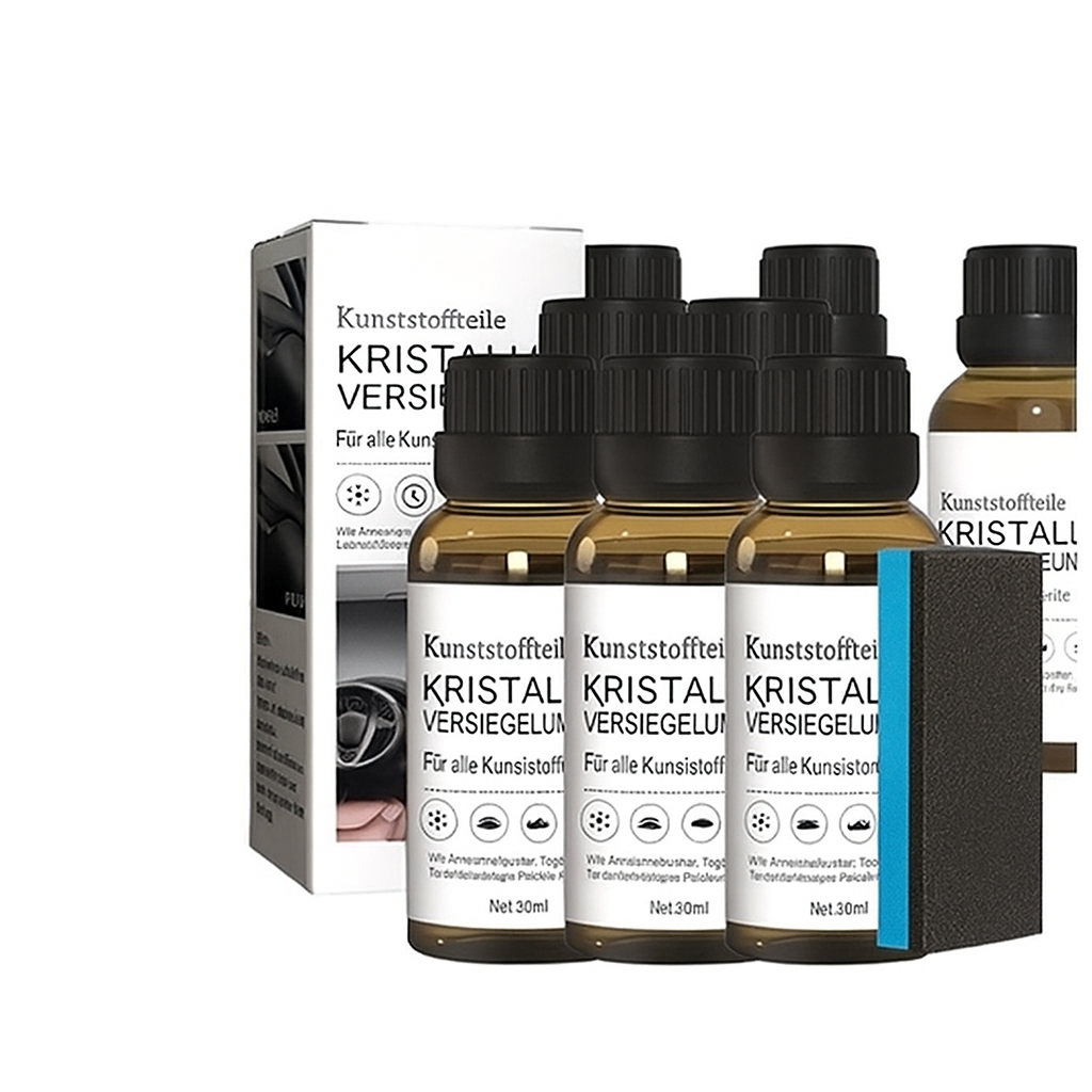 🟨 Kristallbeschichtung für Kunststoffteile & Kunststoff-Auffrischer