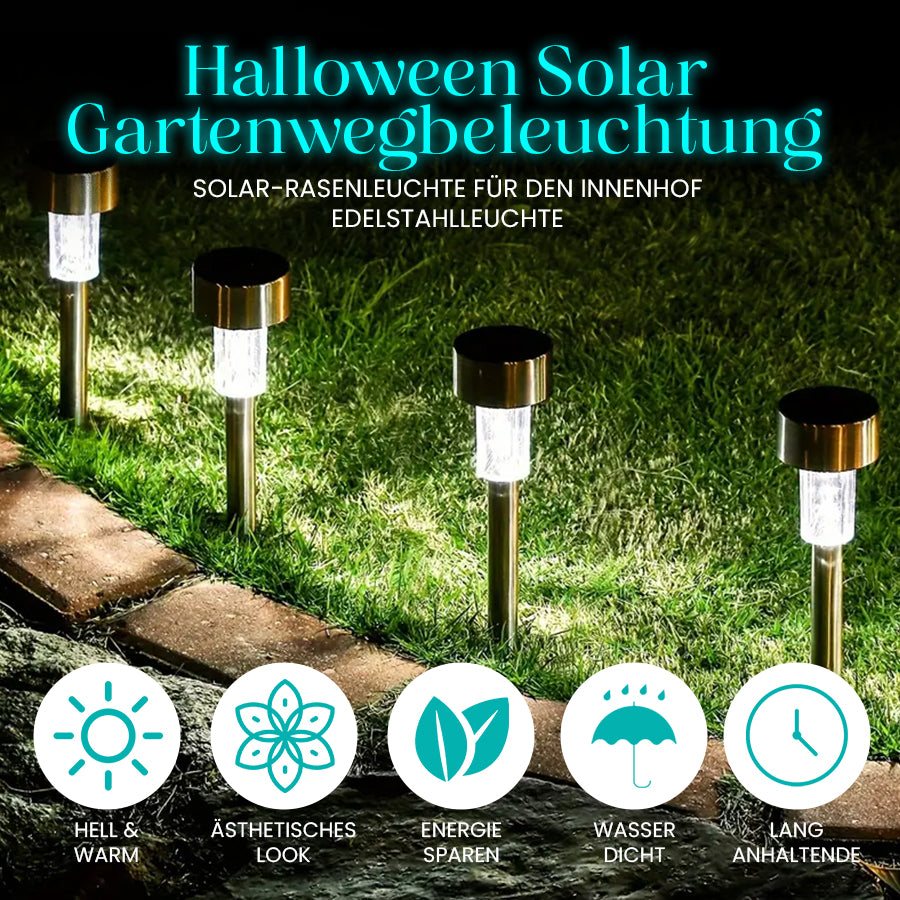🟨🔥Exklusives Angebot!🔥 Halloween-Solar-Gartenwegleuchten