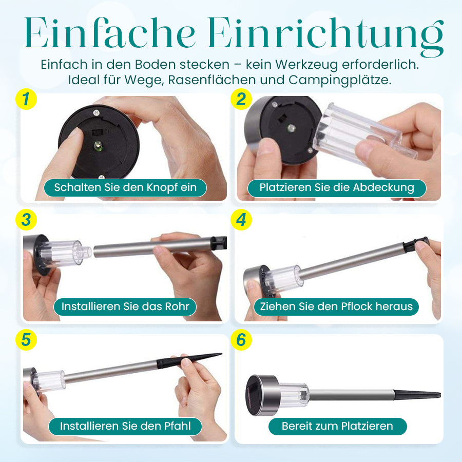 🟨🔥Exklusives Angebot!🔥 Halloween-Solar-Gartenwegleuchten