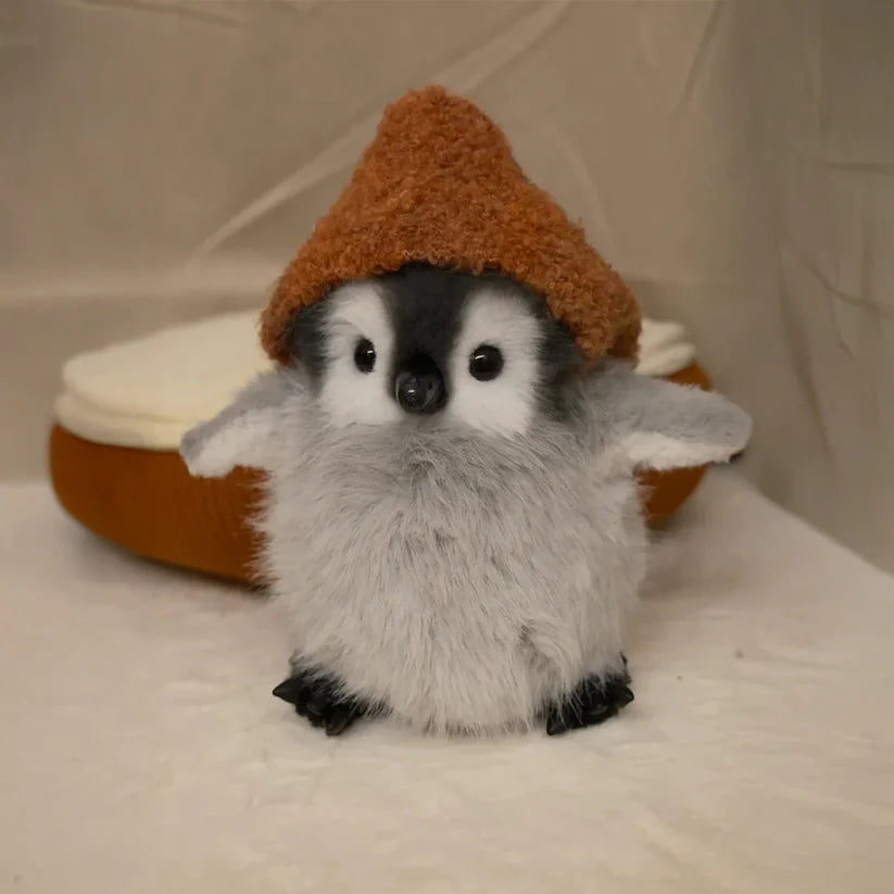 🟨🐧Pippin – lebensechtes Pinguin-Plüschtier – Ihr entzückender arktischer Begleiter