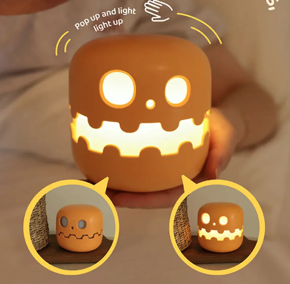 Cute Halloween Pumpkin Night Light Decoration