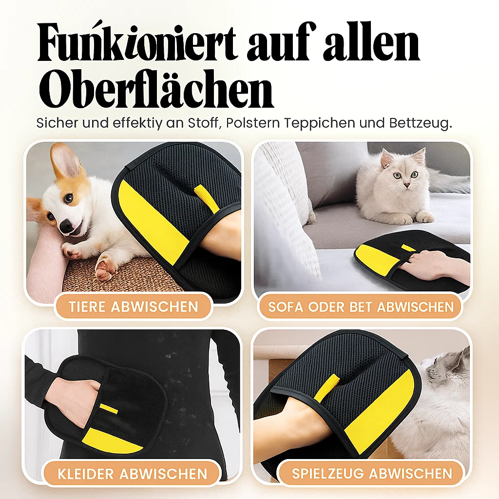 Magischer Tierhaarentferner: Der mühelose Weg zu einem haarfreien Zuhause