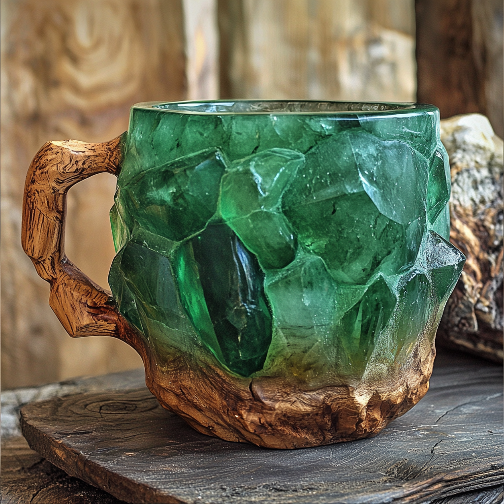🤩 Letzter Tag: 45% RABATT ☕ 2024 Neue Mineral-Kristall-Kaffeetassen