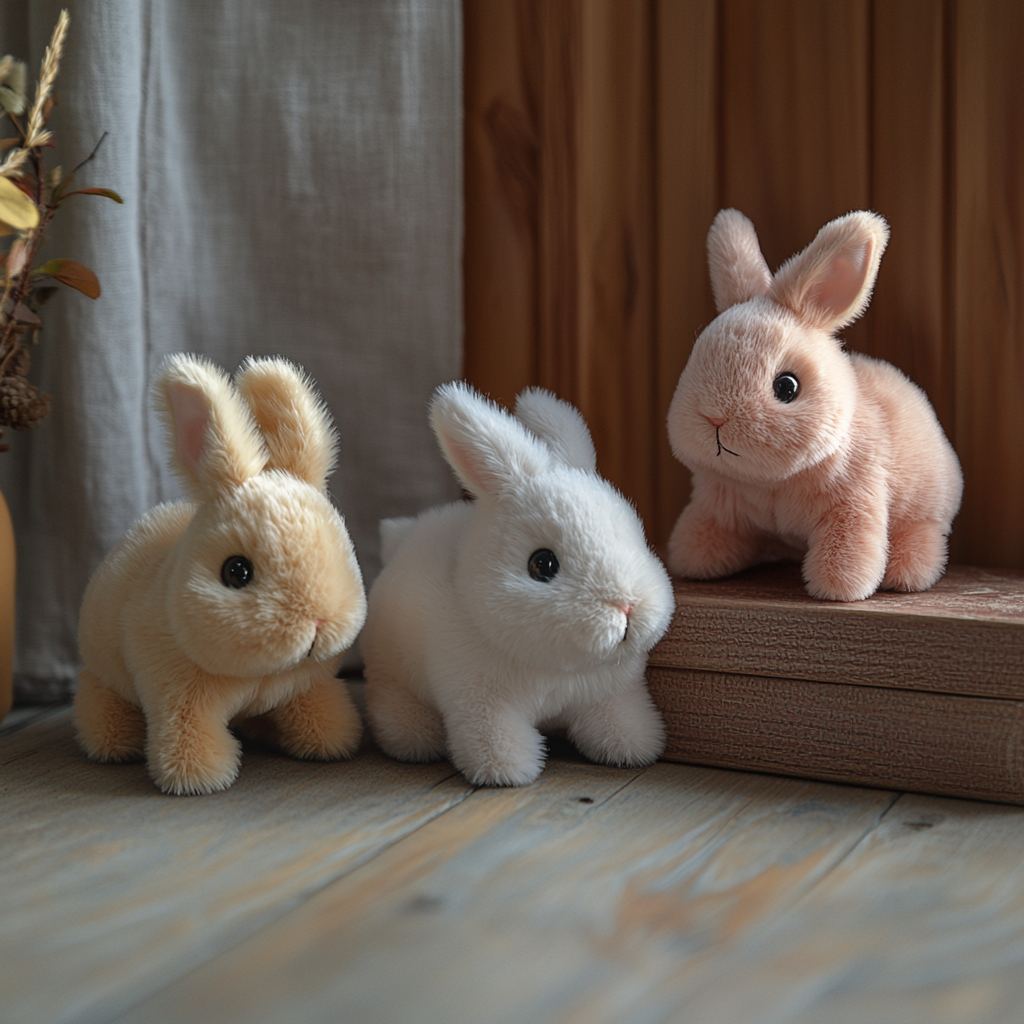 🐇🐇🐇Bunby - Mein realistisches Kaninchen-Spielzeug