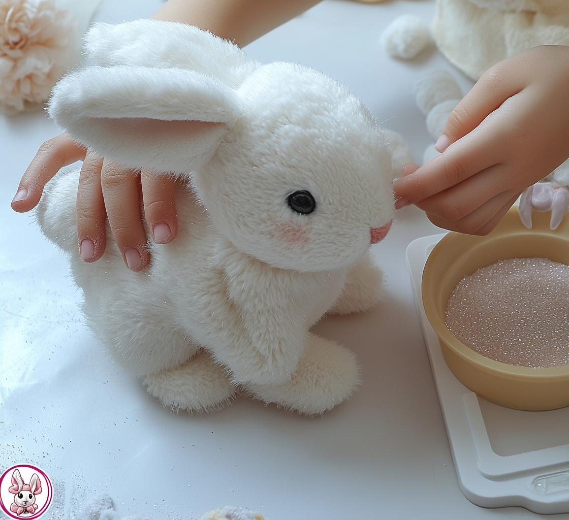 🐇🐇🐇Bunby - Mein realistisches Kaninchen-Spielzeug