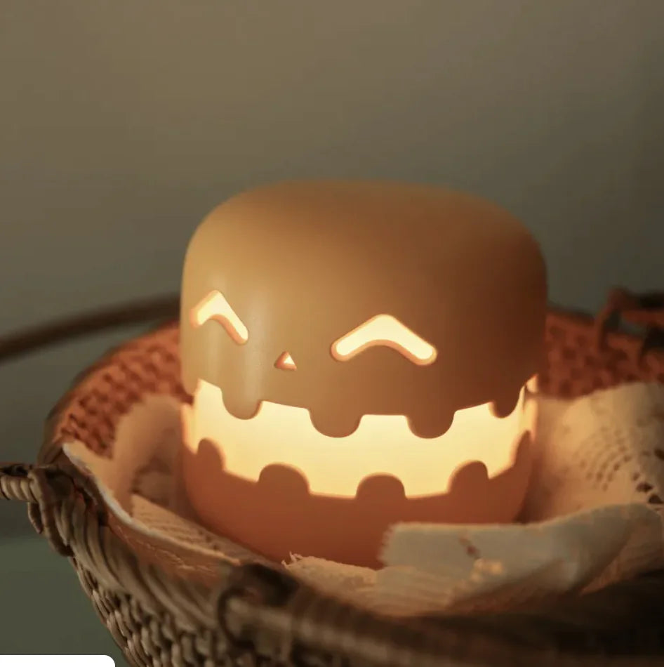 Cute Halloween Pumpkin Night Light Decoration