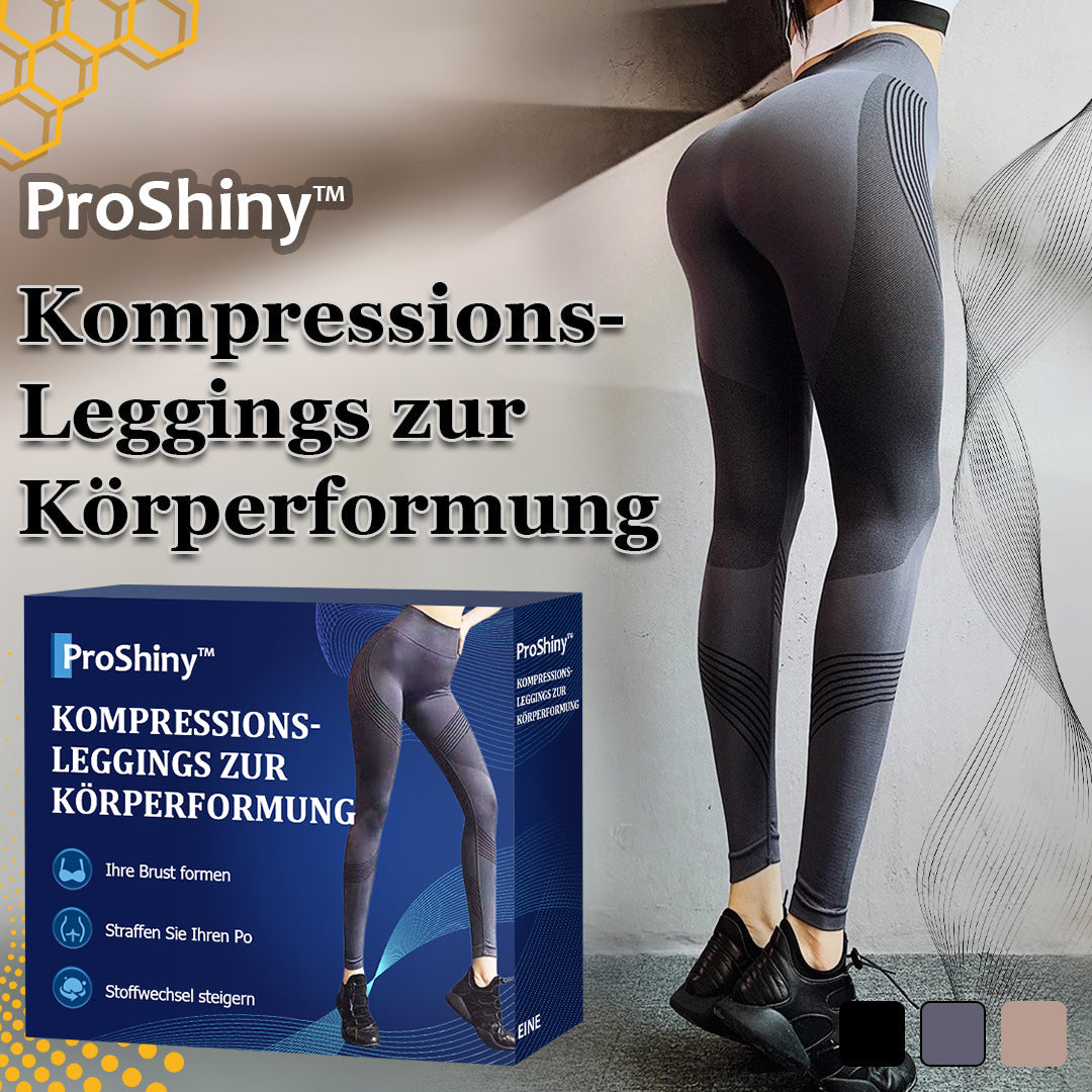 Letzter Tag 50% Rabatt🟩ProShiny™ Kompressions-Körperformende Leggings