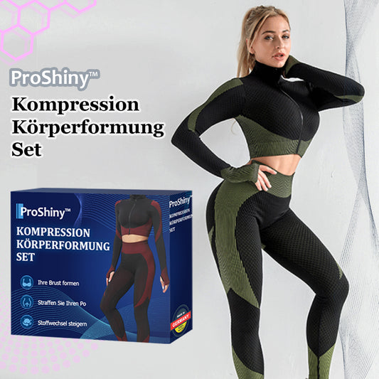 Letzter Tag 55% Rabatt✨ProShiny™ Kompression Körperformung Set