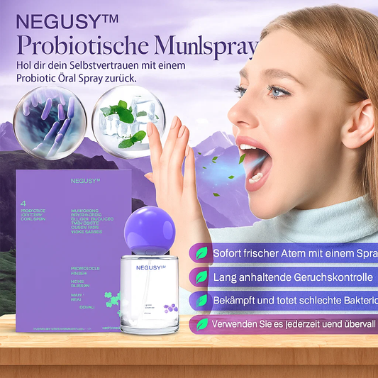 🟨NEGUSY™ Probiotisches Mundspray