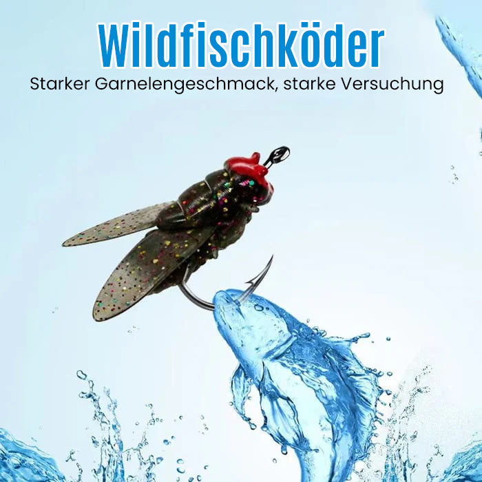 🐟🦐🐠Simulation Fliegenfischen Köder Haken🎣