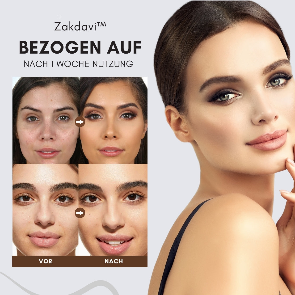 🪐Zakdavi™ Teint-Rescue Getönte Feuchtigkeitsspendende Gel-Creme