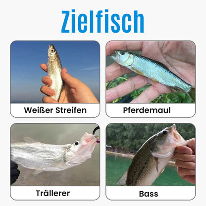 🐟🦐🐠Simulation Fliegenfischen Köder Haken🎣