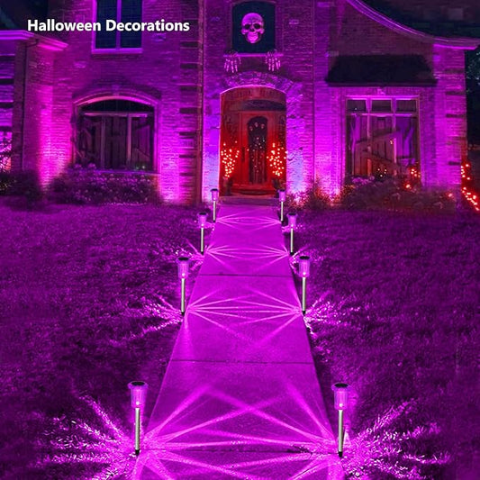 🟨🔥Exklusives Angebot!🔥 Halloween-Solar-Gartenwegleuchten