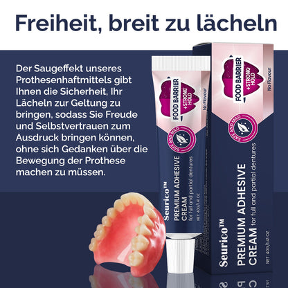 ✨[Offizieller Markenshop] 😁Seurico™ Premium Haftcreme🦷 (✨KAUFE 3, BEKOMME 2 GRATIS🎁)