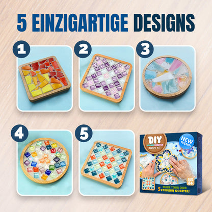 🤩 DIY-Mosaik-Untersetzer
