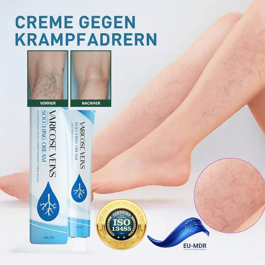 🟨 Effektive Krampfader-Creme – Linderung von Beinschmerzen & Verbesserung der Durchblutung