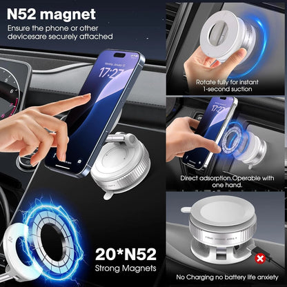 NEGUSY™ Hochleistungs-360°-Vakuum-Magnethalterung für Mobiltelefone