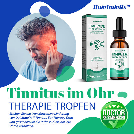 🟩QuietudeRx™ Tinnitus Ohrentherapie-Tropfen