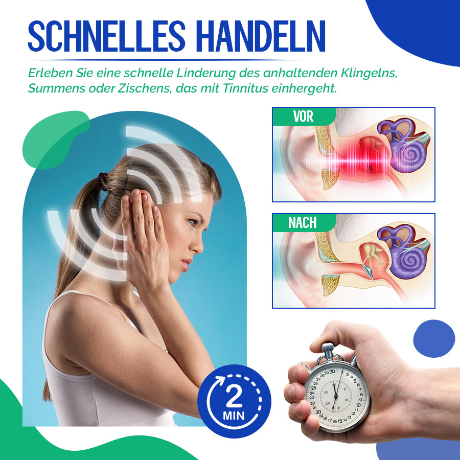 🟩QuietudeRx™ Tinnitus Ohrentherapie-Tropfen