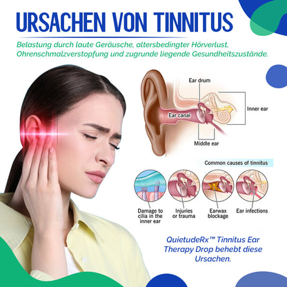 🟩QuietudeRx™ Tinnitus Ohrentherapie-Tropfen