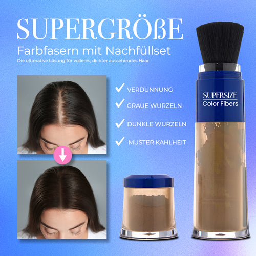 SUPERGROSSE FARBFASERN MIT NACHFULLSET