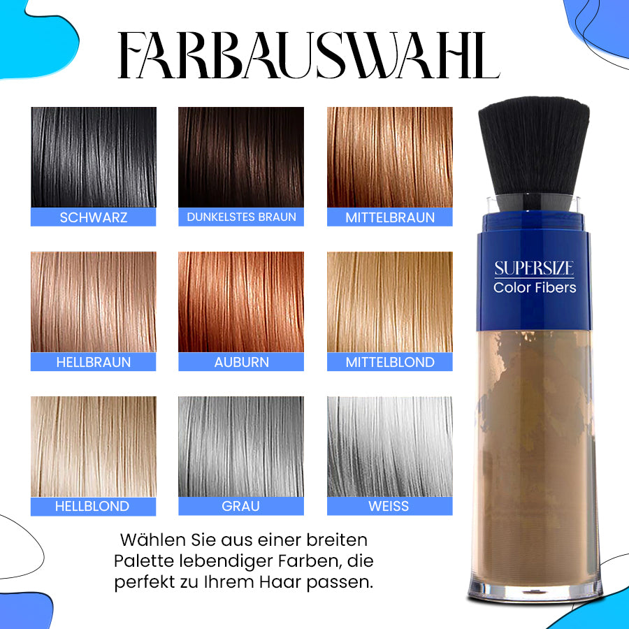 SUPERGROSSE FARBFASERN MIT NACHFULLSET