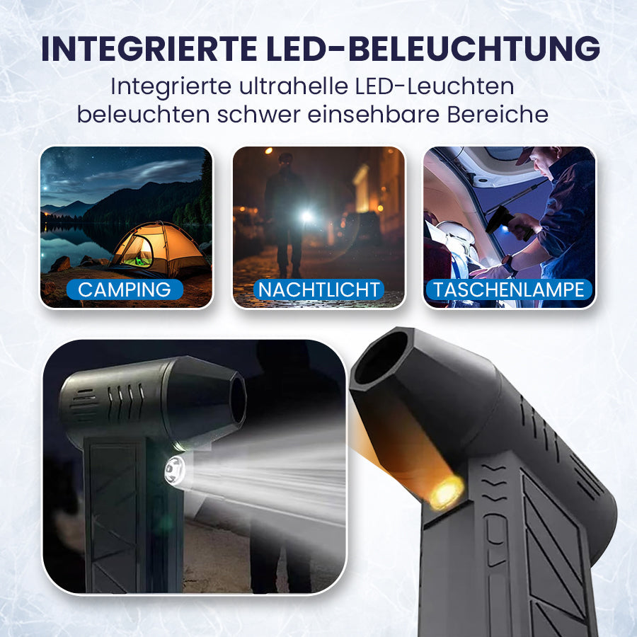 🟩Turbo Breeze Elektrogebläse mit LED