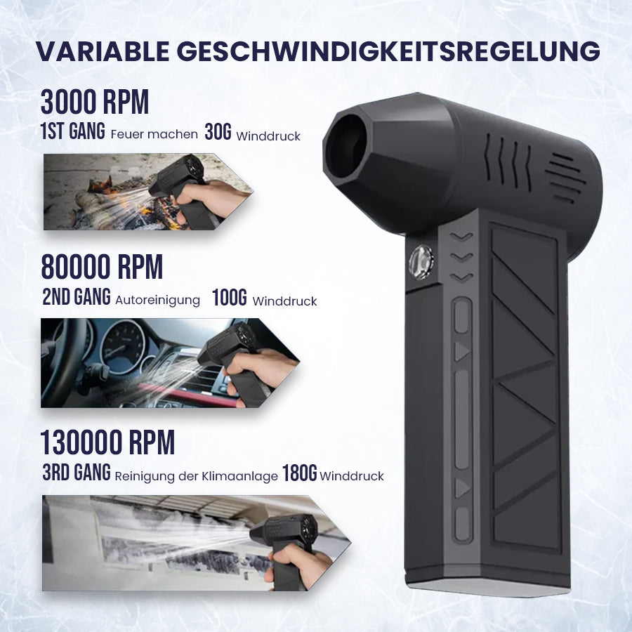 🟩Turbo Breeze Elektrogebläse mit LED