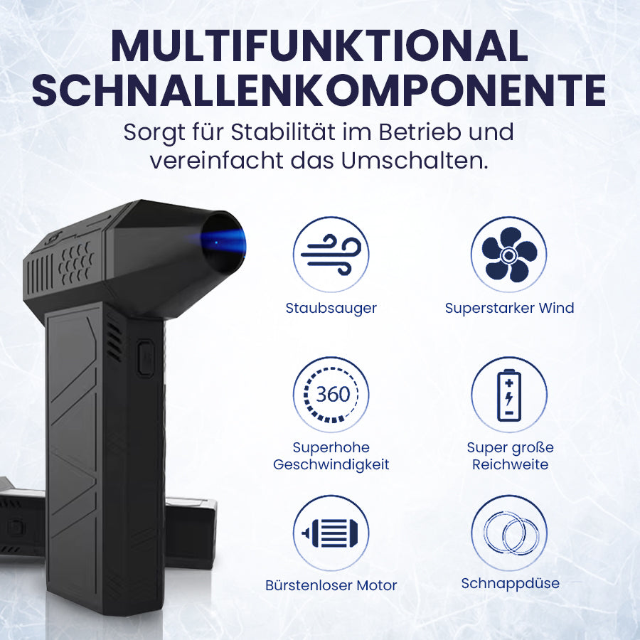 🟩Turbo Breeze Elektrogebläse mit LED