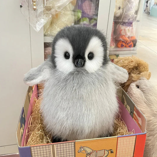 🟨🐧Pippin – lebensechtes Pinguin-Plüschtier – Ihr entzückender arktischer Begleiter