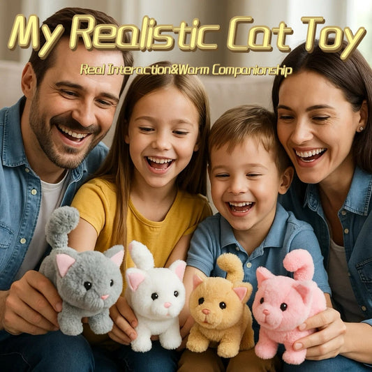 🐱 Mein realistisches Katzenspielzeug 🐾 Bringen Sie endlose Freude und Wärme