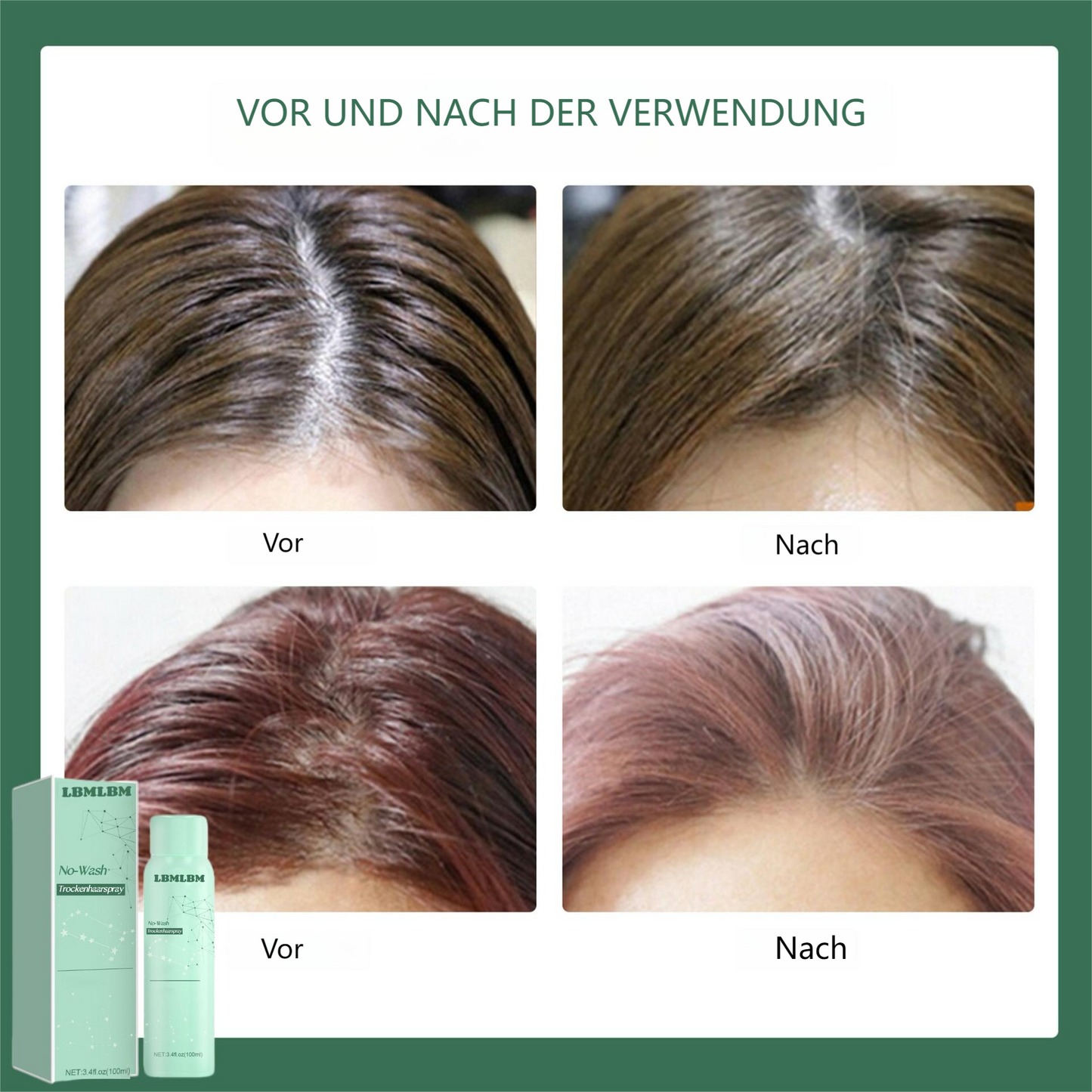 LBMLBM™ No-Wash Trockenhaarspray