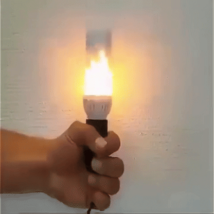🟨🔥Autumn ambiance decor LED Flame Bulb🎃