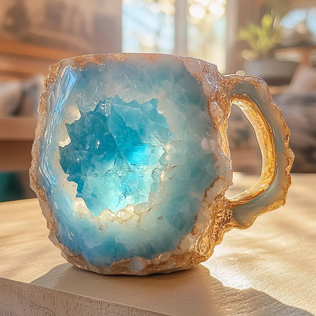 💥2025 Neue Mineral-Kristall-Kaffeetassen☕
