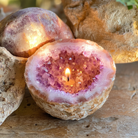 Amethystkerze
