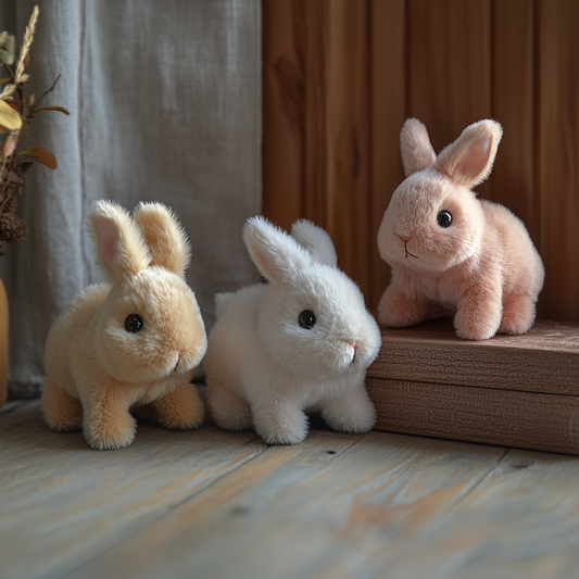 🐇🐇🐇Bunby - Mein realistisches Kaninchen-Spielzeug