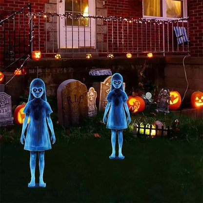 🟨🔥 Mädchengeist-Hofdekoration für Halloween👻 - Hallowora